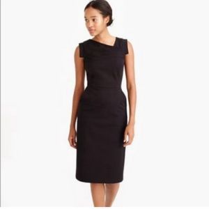 J. Crew Crepe Origami Sheath Dress